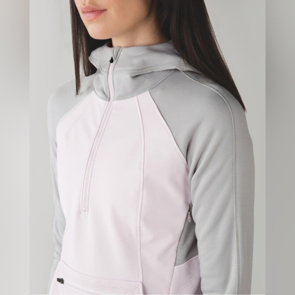 Lululemon Let's Get Visible Hoodie Neutral Blush / Heathered Size 6 Pre-owned - Picture 5 of 15